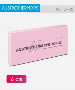 Ocieplanie domu z marką Austrotherm Top 30 styropian XPS 6 cm styrodur lambda 033.
