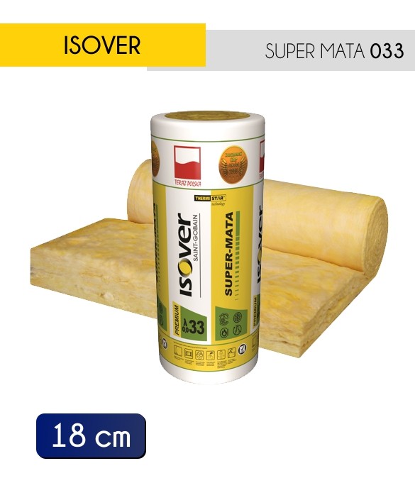 Isover Super Mata 180 wełna mineralna 18 cm 033 cena