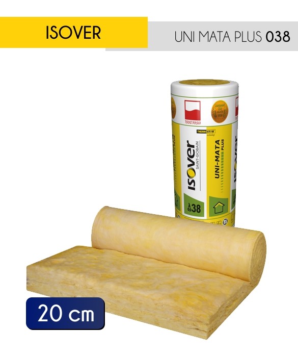 Isover Uni Mata Plus 200 wełna mineralna 20 cm 038 cena
