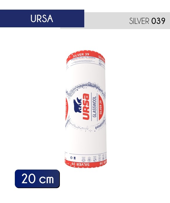 Wełna mineralna URSA SILVER 39 20 cm cena