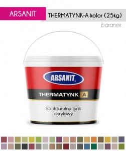 Tynk akrylowy THERMATynk-A Arsanit kolor