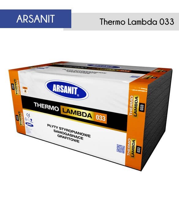 Styropian grafitowy Arsanit Thermo Lambda 033