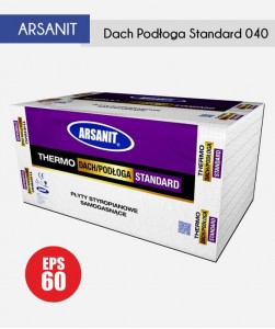Styropian Arsanit Dach Podłoga Standard 040 EPS 60