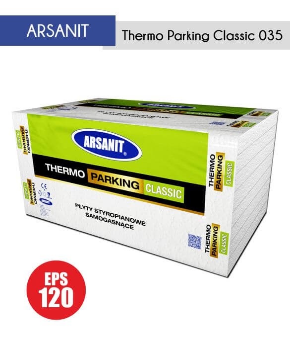Styropian twardy Arsanit Thermo Parking Classic 035 EPS 120
