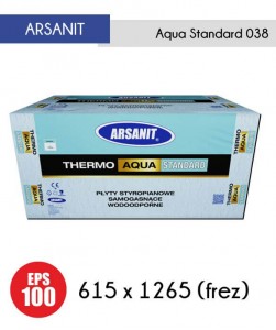 Styropian wodoodporny Arsanit Aqua Standard 038 (615x1265) EPS 100