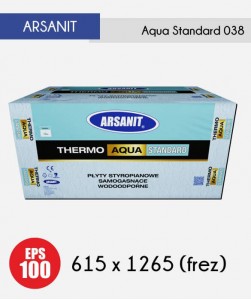 Styropian wodoodporny Arsanit Aqua Standard 038 (615x1265) EPS 100