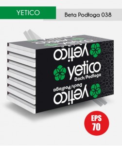 Styropian podłogowy Yetico Beta Podłoga 038 EPS 70