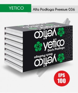 Styropian Yetico Alfa Podłoga Premium 036 EPS 100
