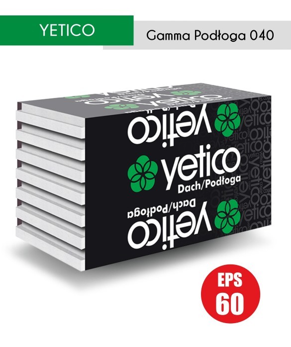 Styropian Yetico Gamma Podłoga 040 EPS 60