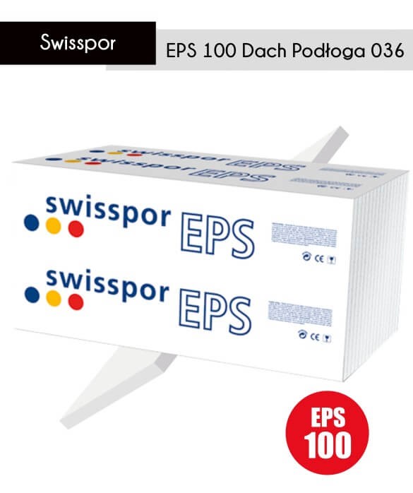 Styropian podłogowy Swisspor EPS 100 Dach Podłoga 036
