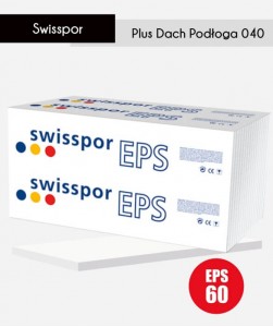 Styropian podłogowy Swisspor Plus Dach Podłoga 040 EPS 60