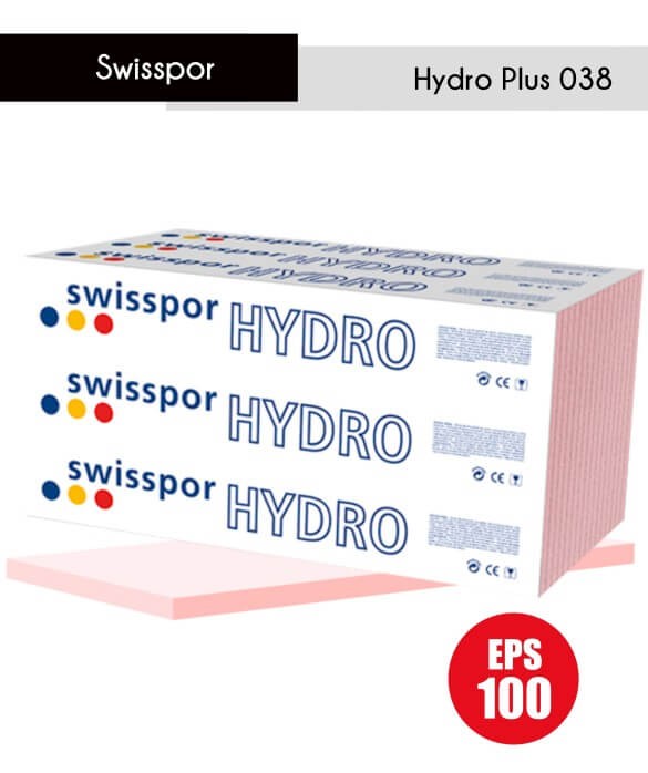 Styropian fundamentowy Swisspor Hydro Plus 038 EPS 100