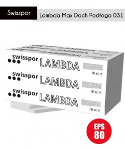 Styropian grafitowy Swisspor Lambda Max Dach Podłoga 031