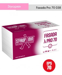 Styropian elewacyjny twardy Styropmin Fasada λ Pro 70