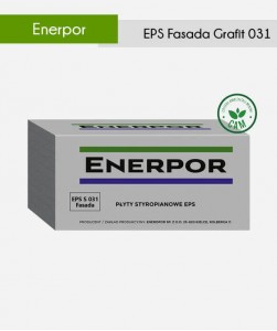 Styropian Enerpor EPS 031 Fasada Grafit