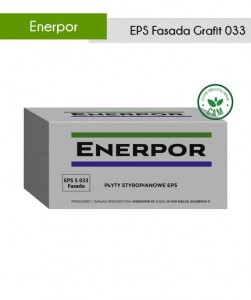 Styropian Enerpor EPS 033 Fasada Grafit