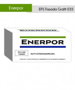 Styropian Enerpor EPS 035 Fasada Grafit