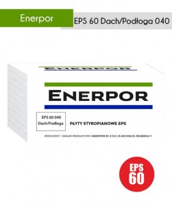 Styropian Enerpor Dach/Podłoga EPS 60 040