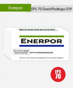 Styropian Enerpor Dach/Podłoga EPS 70 039