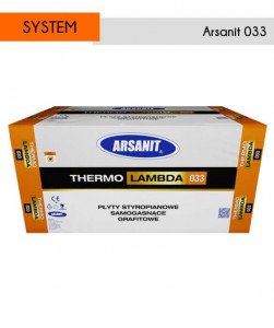Kompletny system izolacji fasady - Pakiet Arsanit 033 (15 / 20 cm)