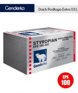 Styropian Genderka EPS 100 Dach Podłoga Extra 031
