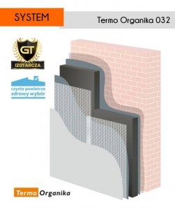 Kompletny system izolacji fasady - Pakiet Termo Organika 032 (15 / 20 cm)