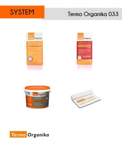 Kompletny system izolacji fasady - Pakiet Termo Organika 033 (15 / 20 cm)