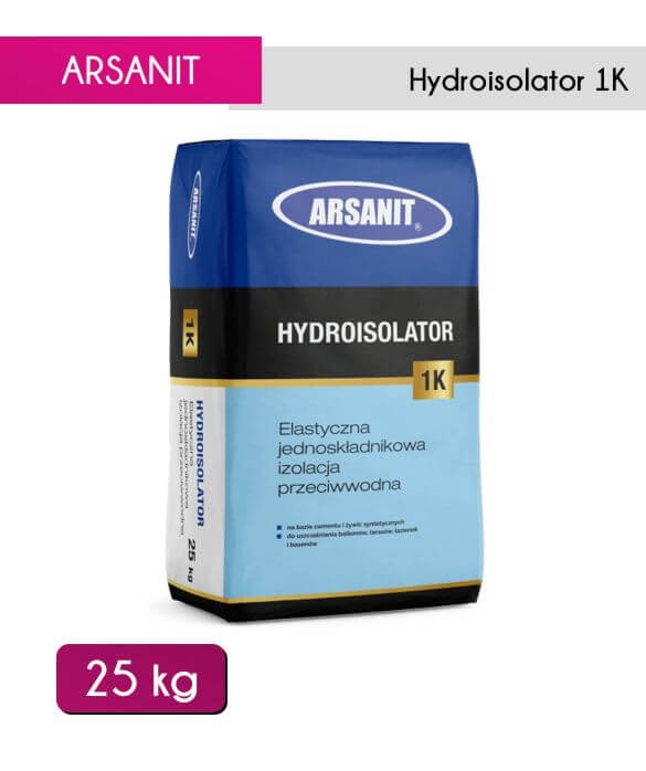 Izolacja przeciwwodna Hydroisolator 1K Arsanit