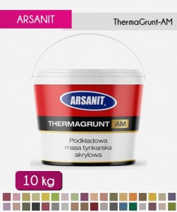 Masa podkładowa (grunt) Arsanit ThermaGrunt AM 10L kolor do wyboru
