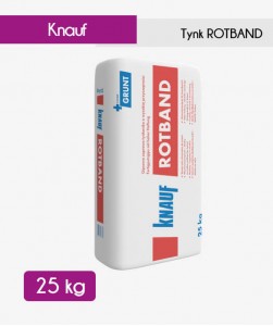 Tynk gipsowy ręczny Knauf Rotband 25 kg