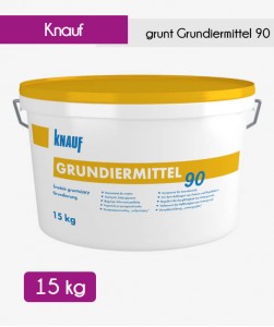 Środek gruntujący do powierzchni bardzo chłonnych Knauf Grundiermittel 90 15kg