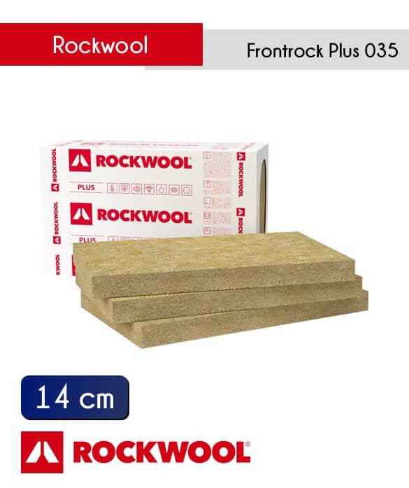 Rockwool Frontrock Plus 14 cm / 140 mm (19,2 m2)