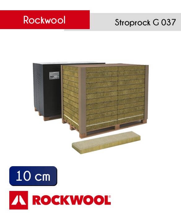 Rockwool Stroprock G  10 cm / 100 mm (28,8 m2)