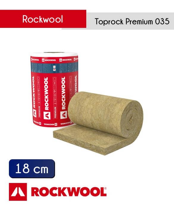Rockwool Toprock Premium 18 cm / 180 mm (50 m2)