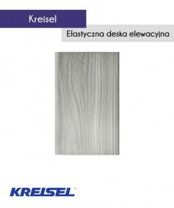 Elastyczna deska elewacyjna Kreisel 160x1980 mm biały