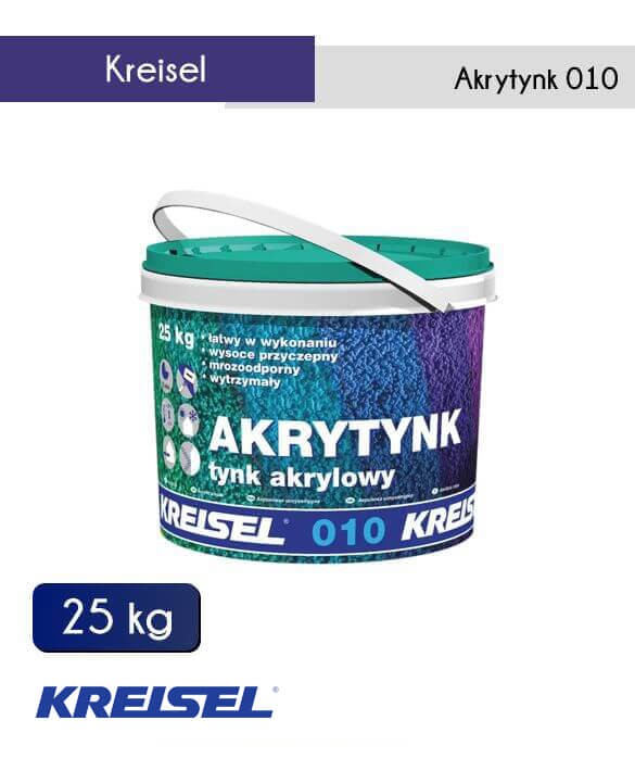 Tynk akrylowy baranek 1,5 mm - Akrytynk 010 Kreisel (biały) - 25 kg