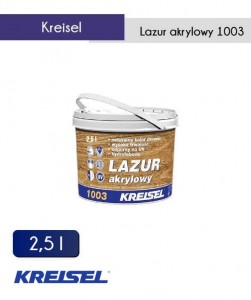 Lazur akrylowy 1003 Kreisel 2,5 l (100 szt.)
