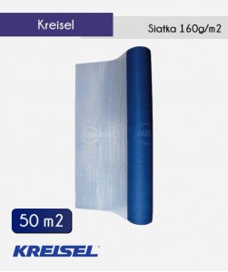Siatka zbrojąca elewacyjna z włókna szklanego (50 m2) Kreisel 160 g/m2
