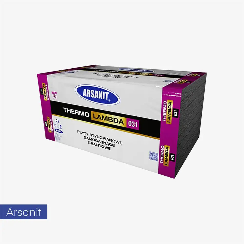 Styropian grafitowy Arsanit Thermo Lambda 031
