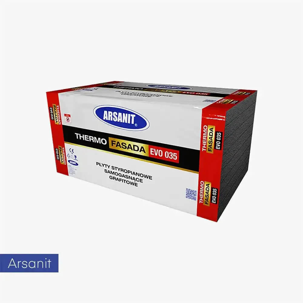 Styropian grafitowy Arsanit Thermo Fasada EVO 035