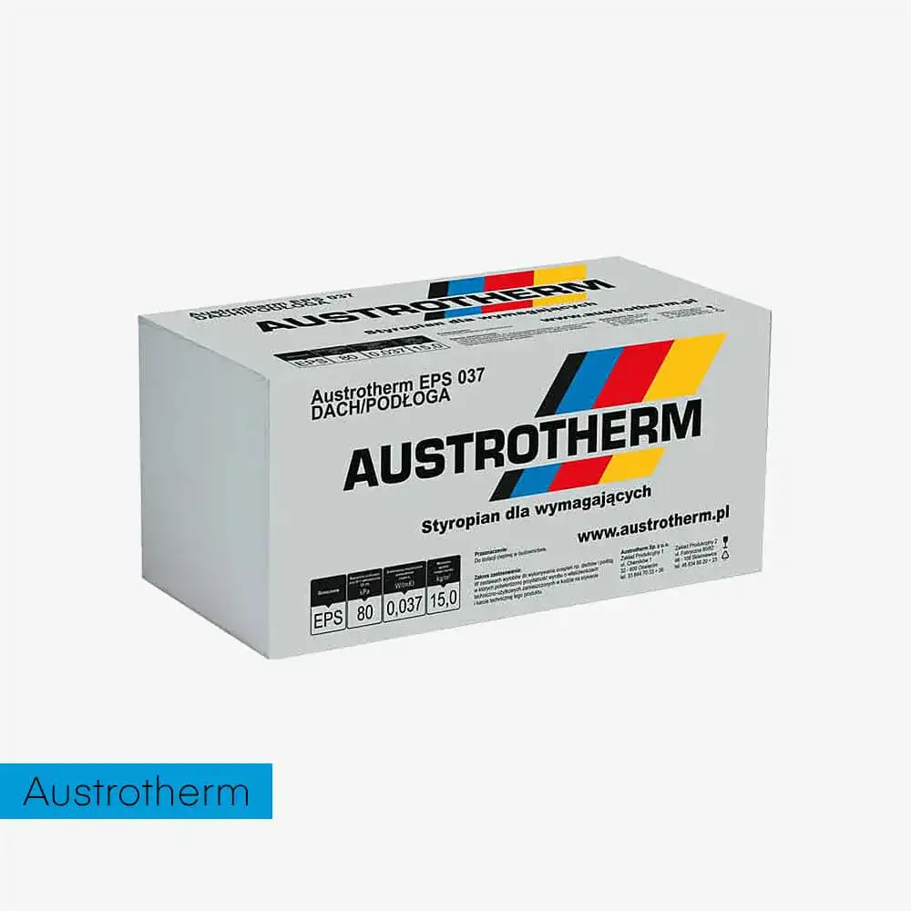 Styropian Austrotherm Dach/Podłoga 037 EPS 80