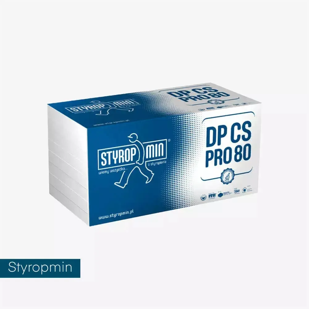 Styropian podłogowy Styropmin Dach Podłoga CS PRO 80 (037)
