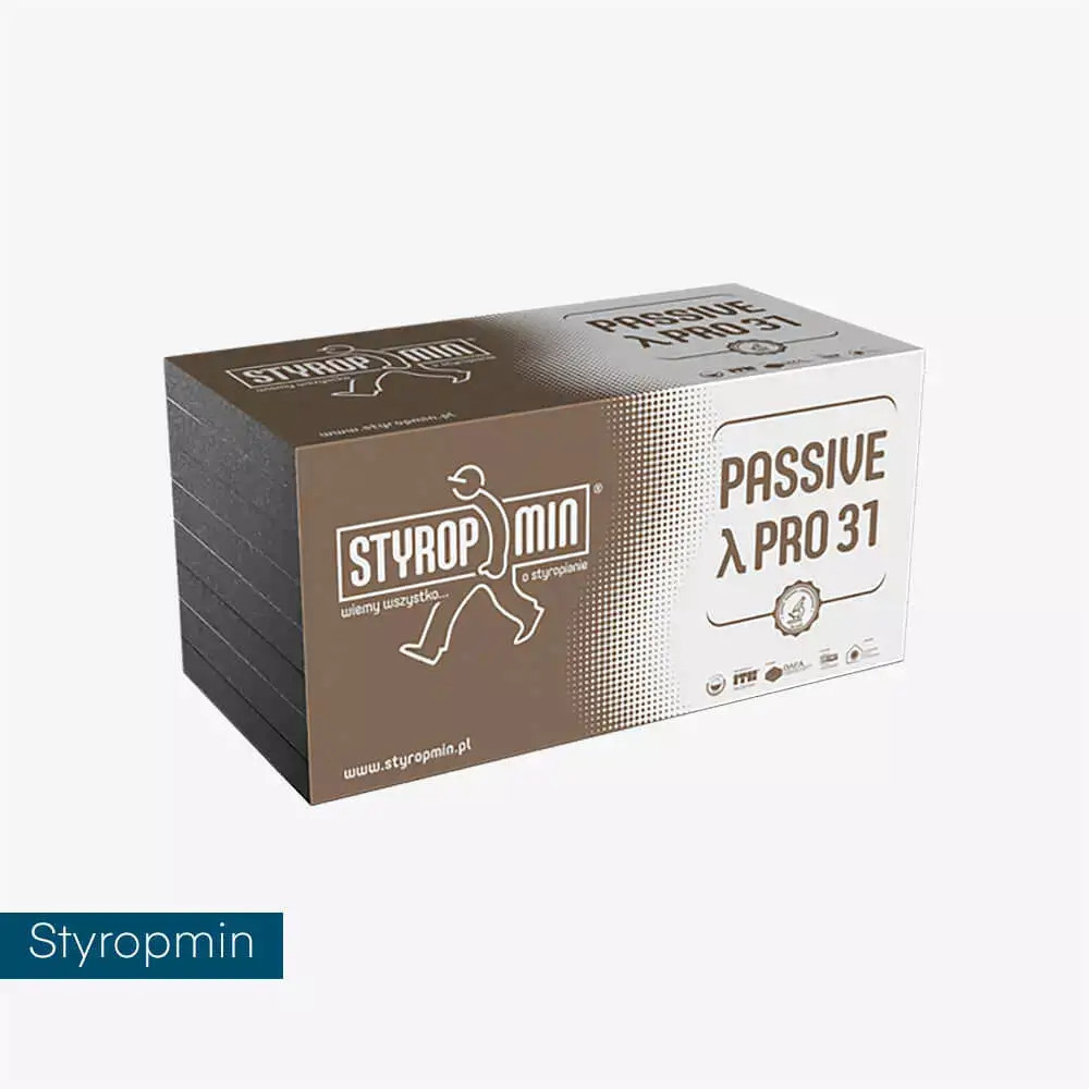 Styropian grafitowy Styropmin Fasada Passive λ Pro 031