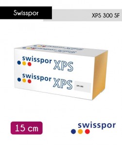 XPS Swisspor 300 SF - 15 cm (paczka 2,25 m2) - frez
