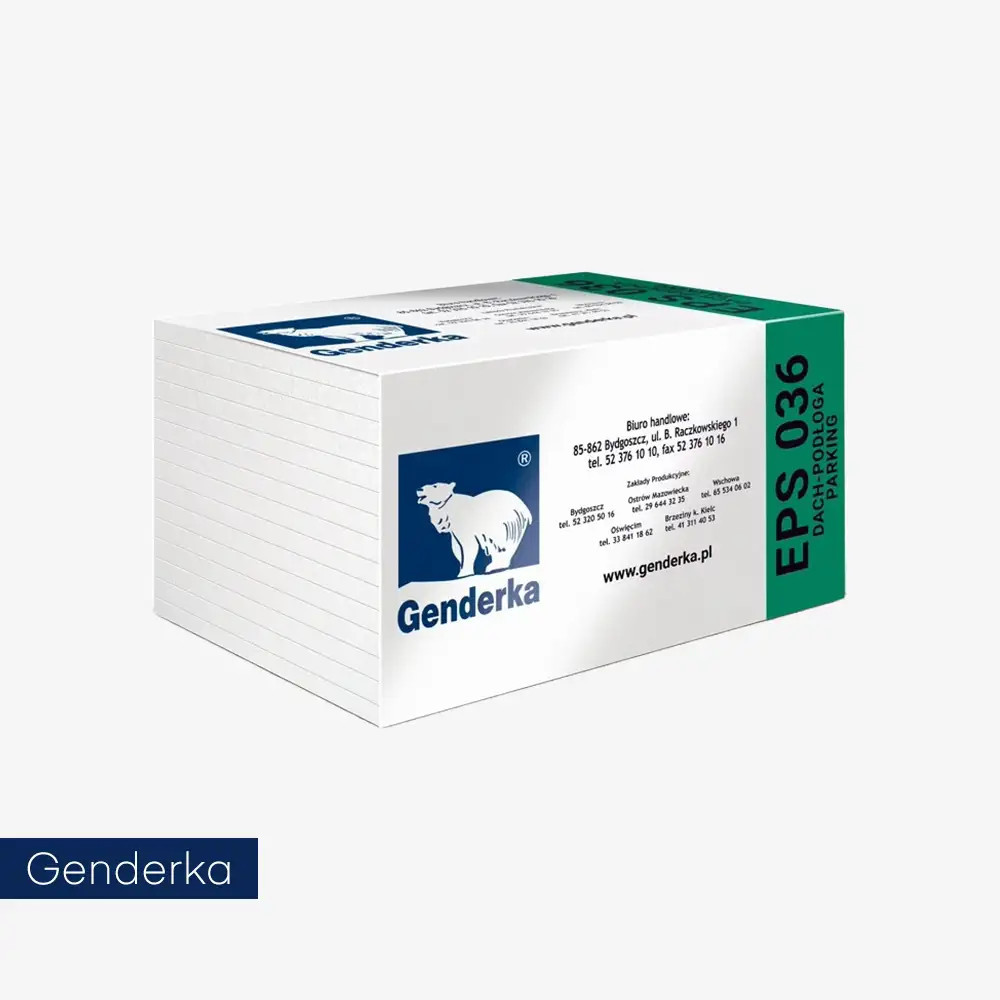 Styropian Genderka EPS 150 036 Dach-Podłoga-Parking