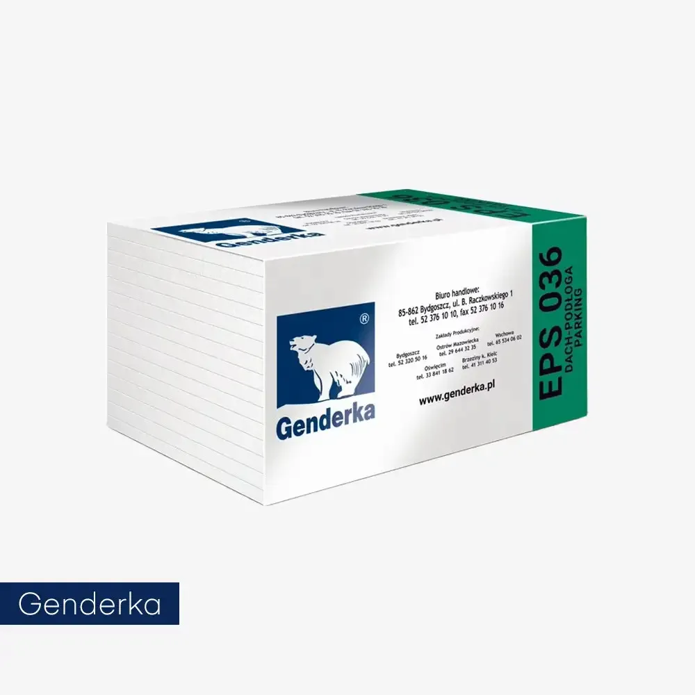 Styropian Genderka EPS 150 036 Dach-Podłoga-Parking