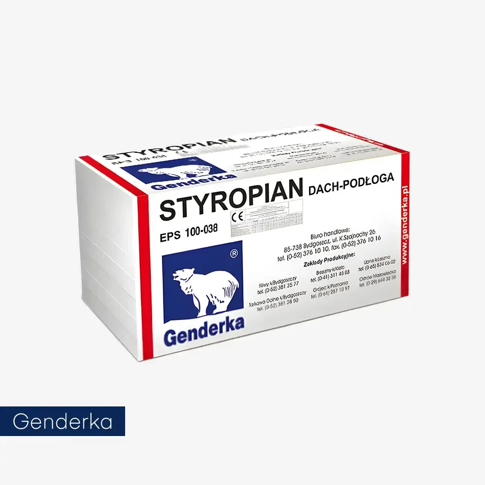 Styropian Genderka EPS 100 Dach-Podłoga 036