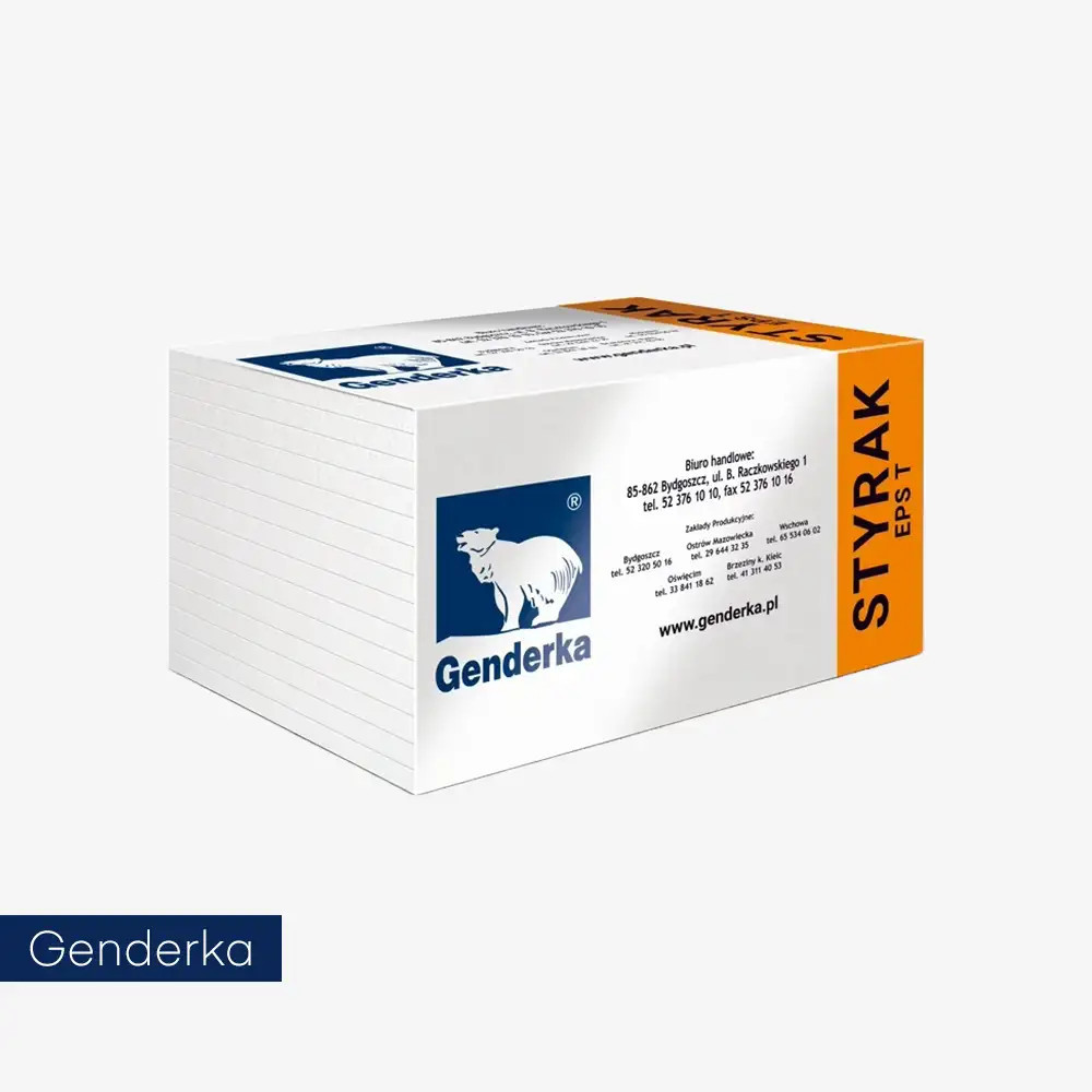 Styropian akustyczny Genderka Styrak