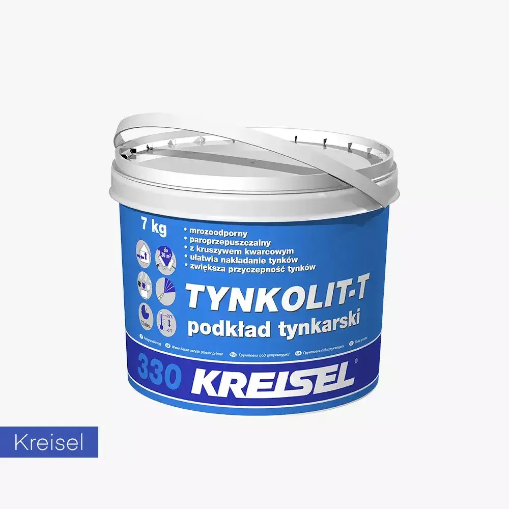 Grunt pod tynki Tynkolit-T 330 Kreisel (biały) - 7 kg