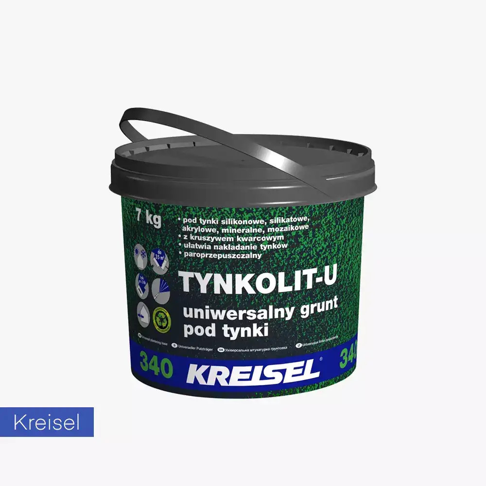 Grunt pod tynki Tynkolit-U 340 Kreisel (biały) - 7 kg